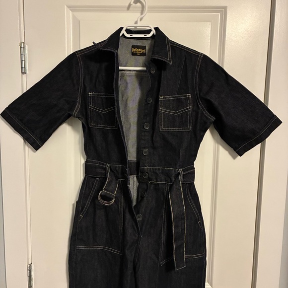 Freddies of Pinewood Grease Monkey 1940s Style Jumpsuit - Picture 10 of 13